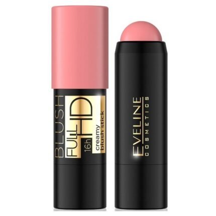 Uneven contouring - Eveline FULL HD Blush Creamy Stick Wet Contouring 02