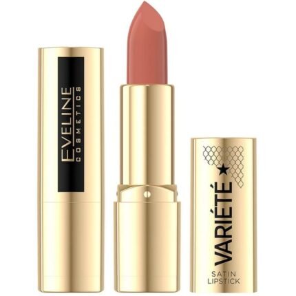 Dry, cracked lips - EVELINE VARIETE SATIN LIPSTICK No. 3