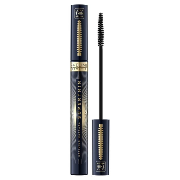 Poor lash definition - Eveline Superthin Defining Mascara with Precision Brush 6ml Black