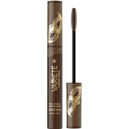 Thin and short lashes - Eveline Variete Thickening and Lengthening Mascara Brown