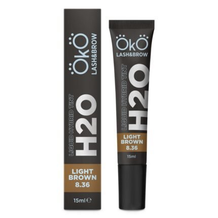 Faded or uneven eyebrow and eyelash color - OKO H20 Liquid Hybrid Tint Light Brown 8.36 15 ml Eyebrow and Eyelash Dye