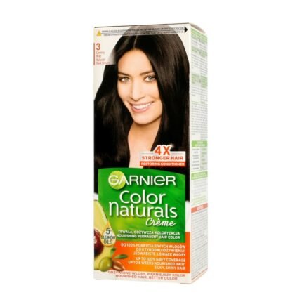Cheveux secs ou abîmés après coloration-Garnier Color Naturals Crème Nourrissante Teinture Capillaire 3 Brun Foncé