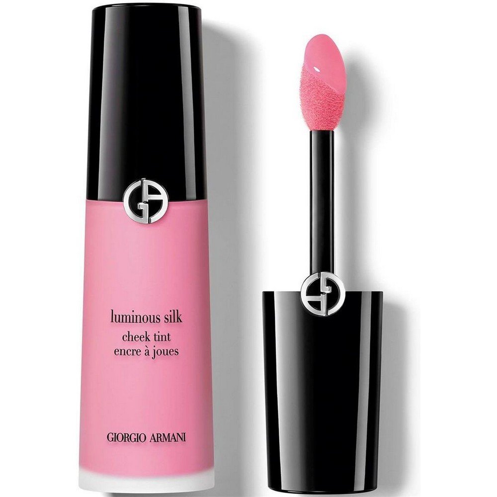 giorgio armani luminous silk cheek tint roz w kremie 12ml nr 53 bold pink Румяна, которые выглядят плоскими или неестественными - Кремовые румяна Giorgio Armani Luminous Silk Cheek Tint, 12 мл № 53, Ярко-розовый