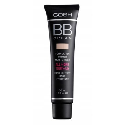 Teint inégal et décoloration de la peau-Fond de teint/ base/ crème BB CREAM GOSH 03 Beige chaud