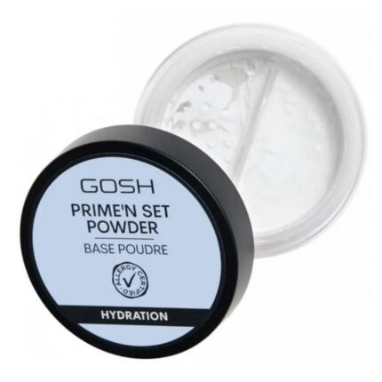 Excess oil and shine throughout the day - GOSH Prime'n Set Powder Mattifying and Fixing Base Powder with Hyaluronic Acid