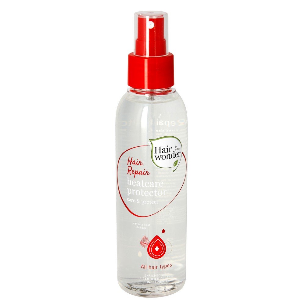 hairwonder heatcare protector ochrona przed wysoka temperatura 150 ml Предотвращает повреждение волос при использовании средств для укладки с высокой температурой - Hair wonder Heatcare Protector, 150 мл