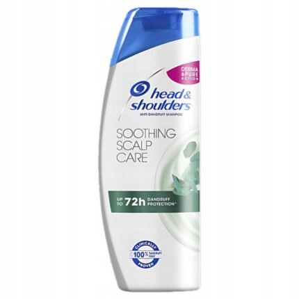 Dandruff and flaking scalp,-Head & Shoulders, Soothing Anti-Dandruff Shampoo, 400ML,