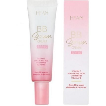 Неровный тон кожи — Hean, BB-сыворотка, осветляющий крем для лица BB SPF50 02 Natural, 30 мл.