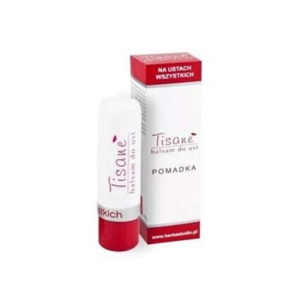 Dry, cracked lips lacking natural hydration, –HERBA STUDIO, TISANE BALSAM DO UST POMADKA, 4.3 g,