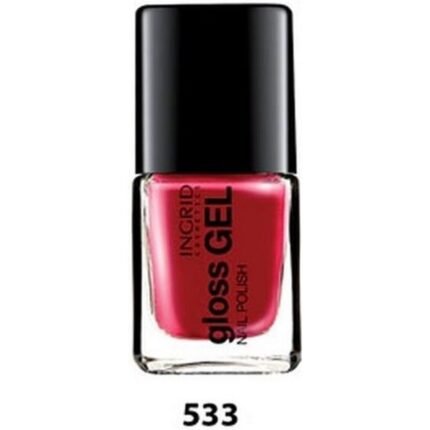 Color de uñas opaco o sin vida - Ingrid, Esmalte de Uñas en Gel Brillante 533 7 ml