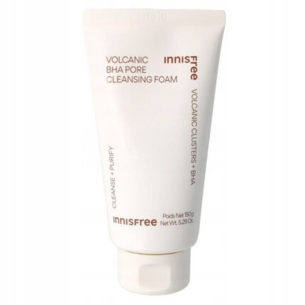 Clogged pores and blackheads,-INNISFREE, Volcanic BHA Pore Cleansing Foam,150ml,