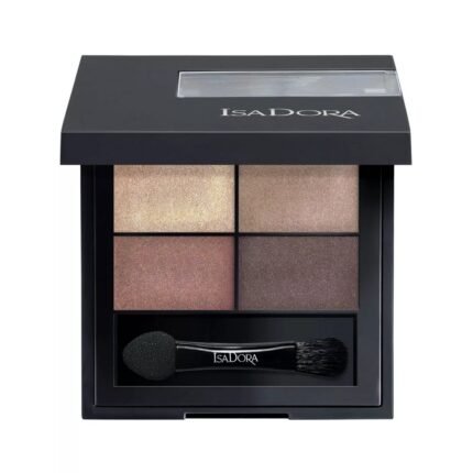 Difficulty finding a versatile brown eyeshadow palette for everyday use - IsaDora EyeShadow Quartet 10 Boho Browns