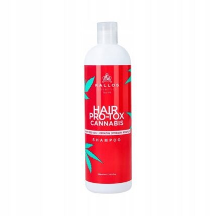 Weak and damaged hair needing strengthening,-KALLOS, KJMN PRO-TOX CANNABIS, 500 ml,
