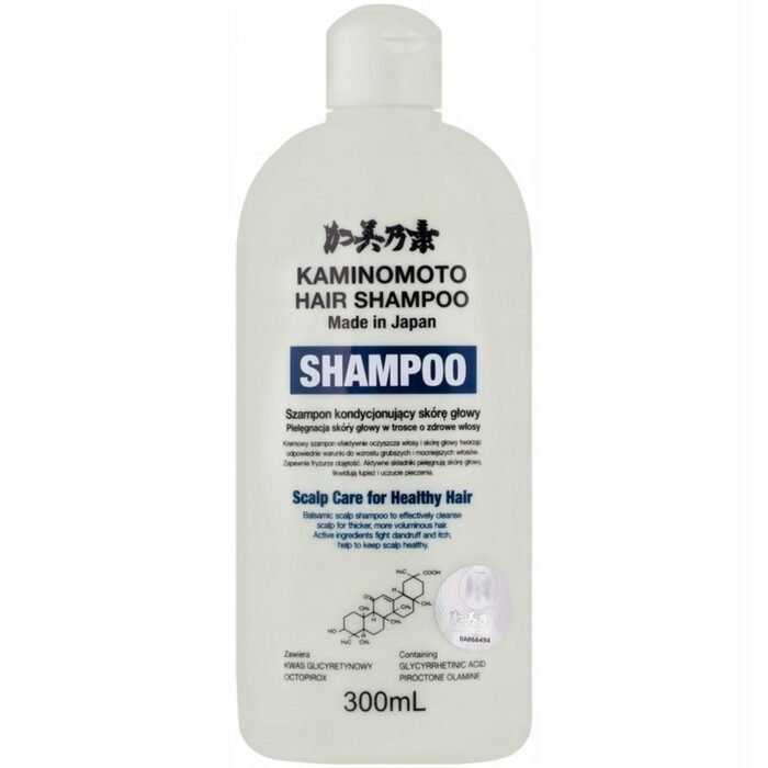 Hair thinning or hair loss,-Kaminomoto, Scalp Care Shampoo B&P, 300ML,