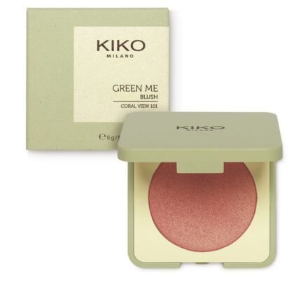 Lack of natural, glowing blush - KIKO MILANO Green Me Blush compact  101 Coral View 6g