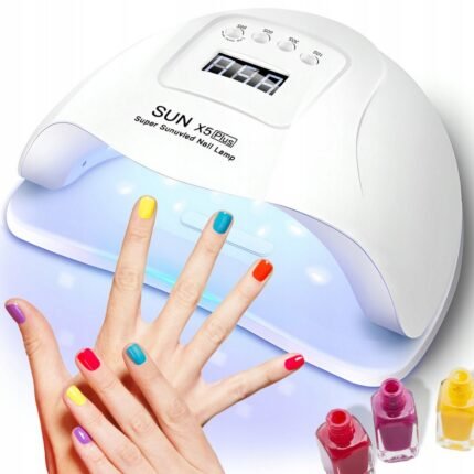 Slow drying of hybrid gels - RETOO U060-1 NAIL LAMP SUN X5 MAX UV LED FOR HYBRID GELS STRONG 80W LCD HYBRID