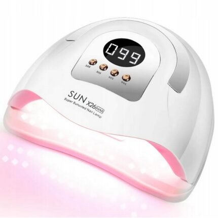 Slow curing - Red-Ice UV Dual LED SUN X26 MAX Nail Lamp 380W, 81 powerful diodes