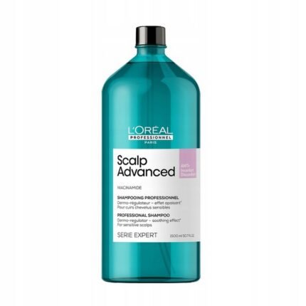 Dry or irritated scalp,-L’Oréal, Scalp Soothing Shampoo, 1500ML,