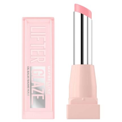 Dry and chapped lips lacking moisture, –Maybelline, Glaze 002 Pink Drip Oil Lip Balm, 4.4 g,