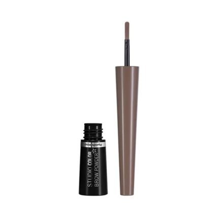 Difficulty achieving defined, natural-looking brows - Miss Sporty Studio Color eyebrow powder 10