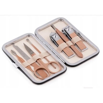 Difficulty keeping nails and cuticles neat and healthy-Molly Lac Manicure Set Pedicure Nail Scissors Clippers Radełko File 7 pieces,