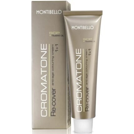 Montibello Cromatone Recover Colorant Capillaire pour Cheveux Gris et Matures 60ml, Montibello Cromatone Recover Hair Dye for Gray and Mature Hair 60ml