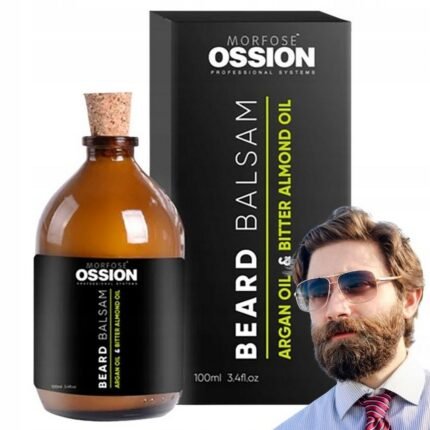 Dry, rough, or coarse beard,-MORFOSE, Ossion Balm Beard and Mustache, 100ml,