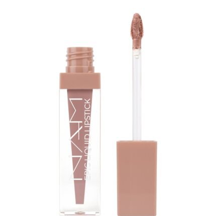 Dry, Cracked Lips - NAM Epic Liquid Lipstick 7 Beige Nude