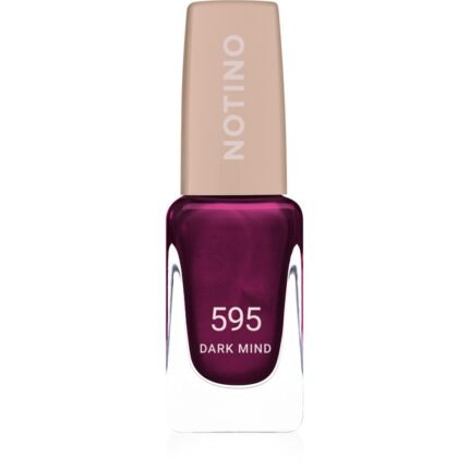 Faded or lackluster color - Notino Gel Effect Nail Polish 595 Dark Mind 10 ml