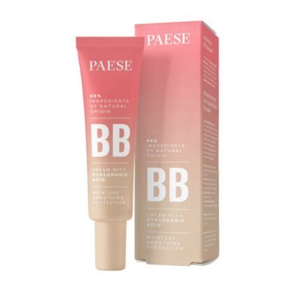 Dry and dehydrated skin - Paese Smoothing Moisturizing BB Cream with Hyaluronic Acid 01 Ivory 30ml