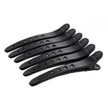 Hair slipping during styling or cutting,-Poniki, Hairdressing Clips, 6 pcs,
