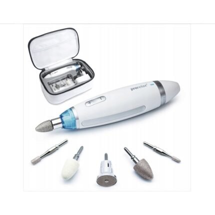 Difficulty in achieving salon-quality manicure and pedicure at home-Prorelax Perfect Manicure Set Pedicure Electric File Milling Machine,