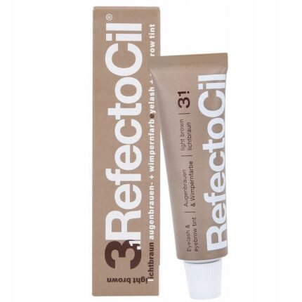 Faded or light eyebrow and eyelash color - REFECTOCIL HENNA FOR EYEBROW AND EYELASHES NO. 3.1 Light Brown 15ml