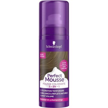 Need for easy at-home hair coloring,-Schwarzkopf, Perfect Mouss Temporary Coloring, 120ml,