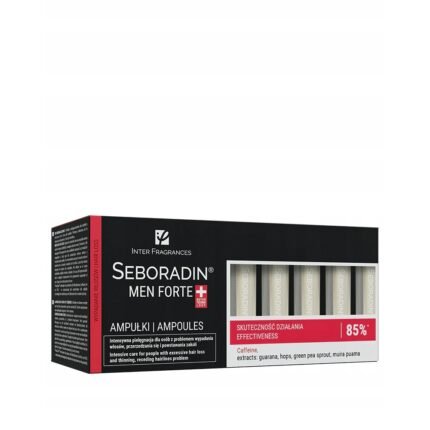 Excessive hair loss - SEBORADIN MEN FORTE for hair 14 ampoules of 5.5 ml