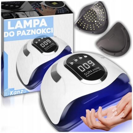 Slow curing time - Sigos Powerful Nail Lamp for Hybrid UV Gels LED Sun x10 Max LCD with Handle 280W