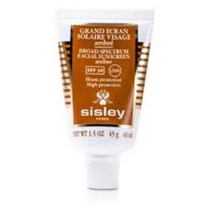 Sun damage causing premature aging,-Sisley, Broad Spectrum Sunscreen SPF 30 Amber ,40ml, Dry or dehydrated skin under sun exposure,-Sisley, Broad Spectrum Sunscreen SPF 30 Amber ,40ml, Uneven skin tone due to UV exposure,-Sisley, Broad Spectrum Sunscreen SPF 30 Amber ,40ml, Need for a lightweight, comfortable daily sunscreen,-Sisley, Broad Spectrum Sunscreen SPF 30 Amber ,40ml.