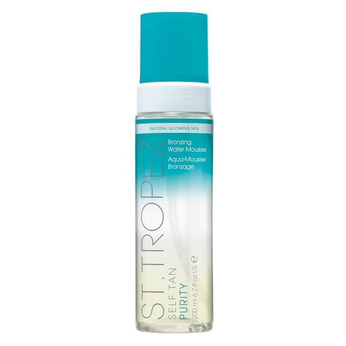 Messy or uneven application from traditional self-tanners, –St. Tropez, Self-Tanning Water Foam, 200 ml,