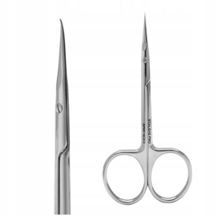 Difficulty using right-handed scissors for left-handed users - Staleks EXPERT Left-Handed Scissors SE-13/3 Cuticle Scissors MANI