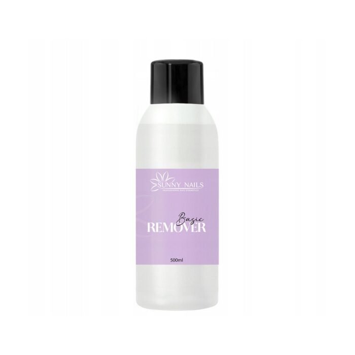 Revêtements hybrides et acryliques difficiles à enlever - Sunny Nails, Remover 500 ml ACETON cosmétique pour enlever hybrides et acryliques,