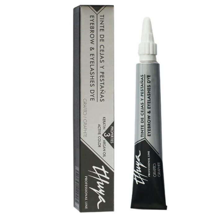 Uneven or patchy eyebrow color - THUYA Graphite keratin-argan eyebrow dye 14ml
