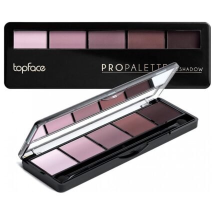 Limited options for creating both subtle and dramatic eye looks - TOPFACE Pro Palette Eyeshadow 017 8g