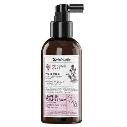 Hair loss and thinning - Vis Plantis Hair Growth Stimulating Lotion Burdock + Capsaicin 150ml