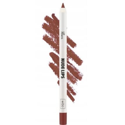 Uneven lip color application - WIBO Nude Lips Lip Pencil 2