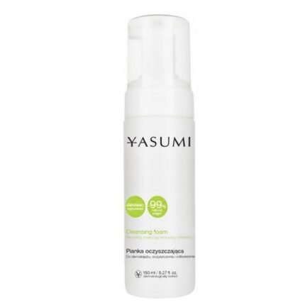 Clogged pores and impurities,-YASUMI, Cleansing Foam for Makeup Removal, 150ml,