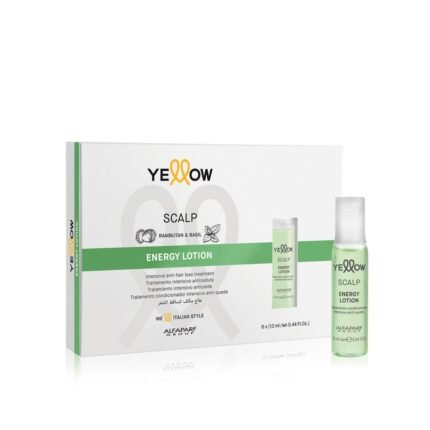 Excessive hair loss - Alfaparf Yellow Scalp Energy Lotion against hair loss 6x13ml