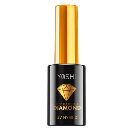 Lack of long-lasting shine - Yoshi Top Tempered DIAMOND hybrid nail polish diamond coat 10m