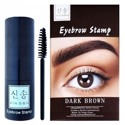 Uneven or sparse eyebrows - Xinson Eyebrow Stamp Kit - Dark Brown