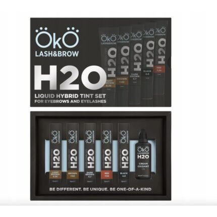 Fading or uneven eyebrow and eyelash color - OKO Liquid Hybrid Tint H2O Eyebrow and Eyelash Tint Set