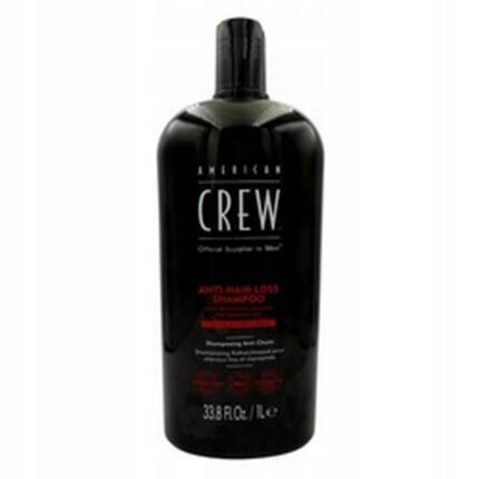 Excessive hair loss.-American Crew, Anti-Hair Loss Shampoo, 1000 ml. Hair thinning.-American Crew, Anti-Hair Loss Shampoo, 1000 ml. Weak and brittle hair.-American Crew, Anti-Hair Loss Shampoo, 1000 ml. Poor scalp nourishment.-American Crew, Anti-Hair Loss Shampoo, 1000 ml.